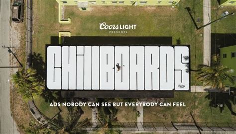 Coors Light’s new rooftop billboards provide relief from。